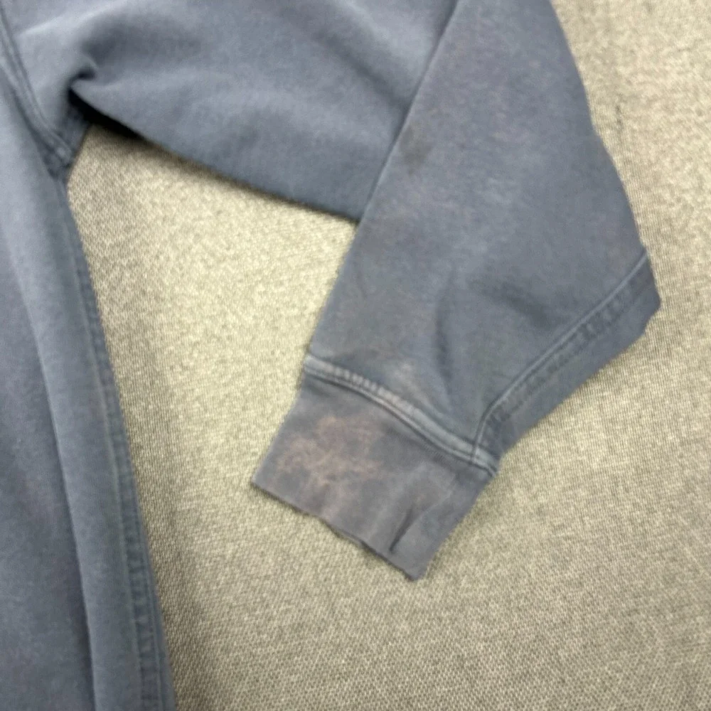The North Face Hoodie Mens‎ Small Blue Sweatshirt Outdoor Hiking Casual Workwear
